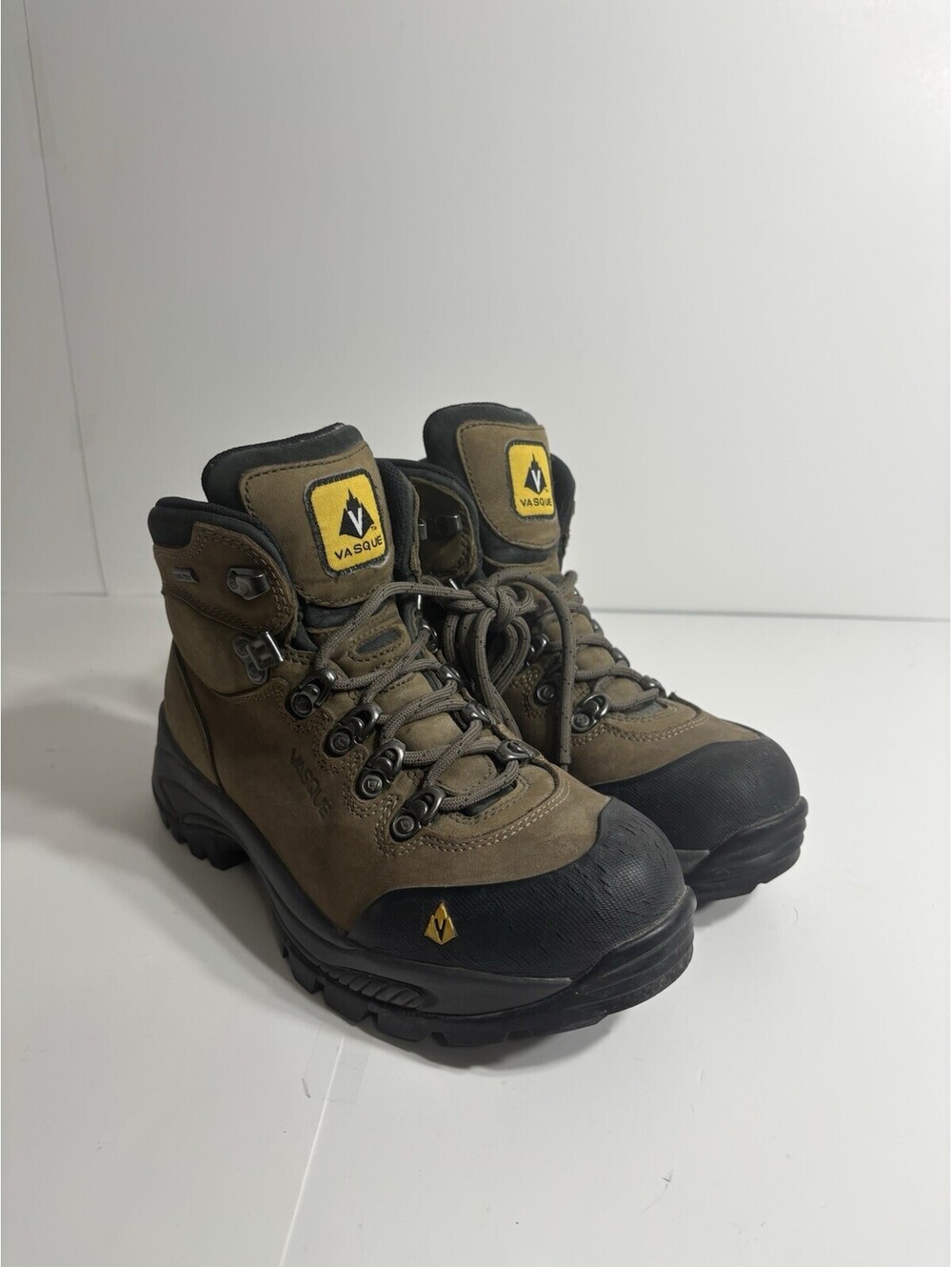 Vasque Wasatch Women's 8 Brown Gore-Tex Waterproof Leather Hiking Boots Vibram